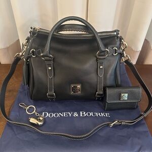 Dooney & Bourke Sorrento Satchel Set  - Black
